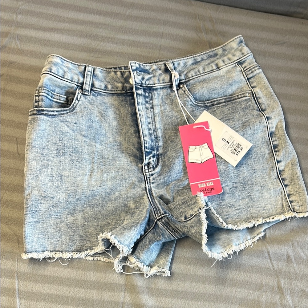 Denim Blue Women's Shorts